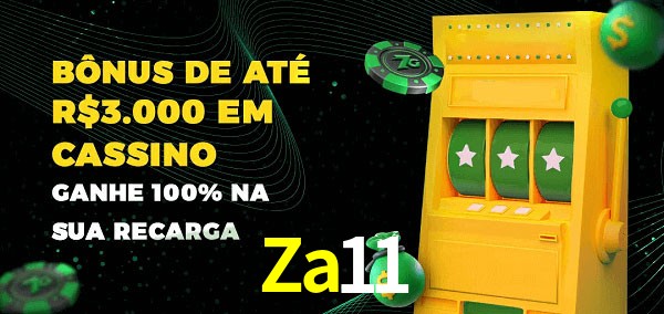 Za11 melhor bônus de depósito